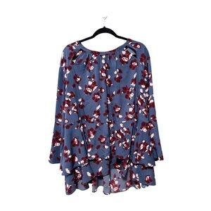 Lane Bryant Floral Long Sleeve Top​​